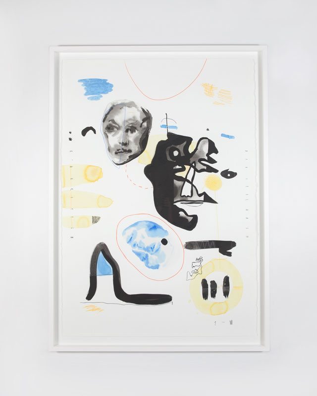 1200 x 1670mm / watercolour, ink and pencil on Hot Press 50% cotton 640 gsm paper