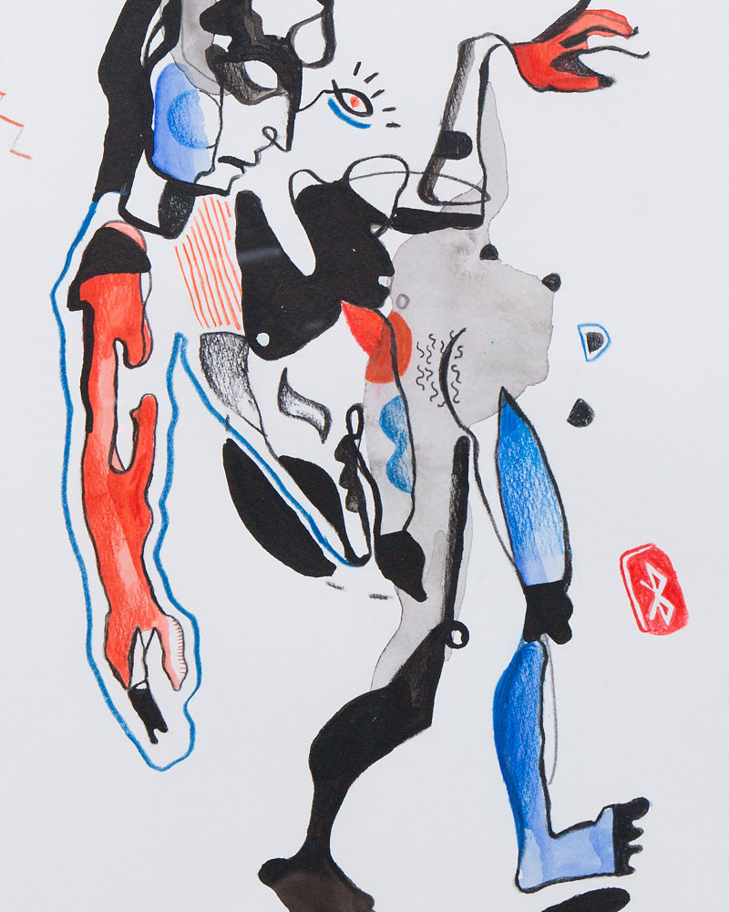 400mm x 550mm / Watercolour, Ink, Pencil / Cold press paper