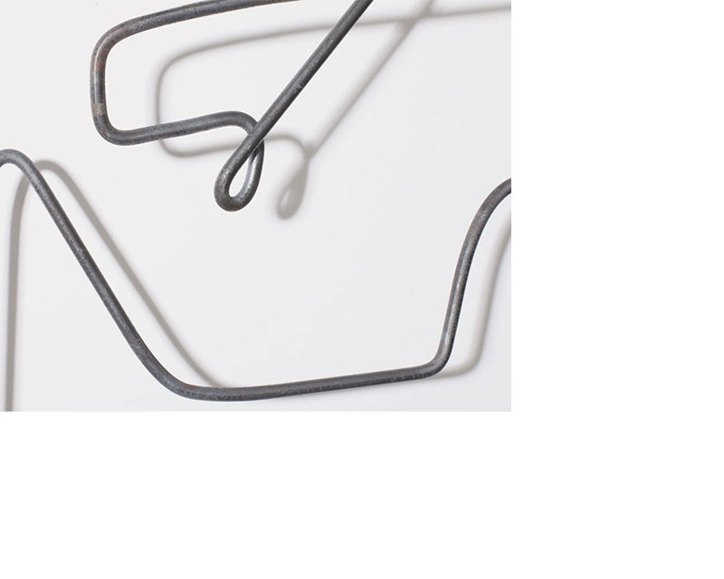 Diptych / Steel hand fabricated