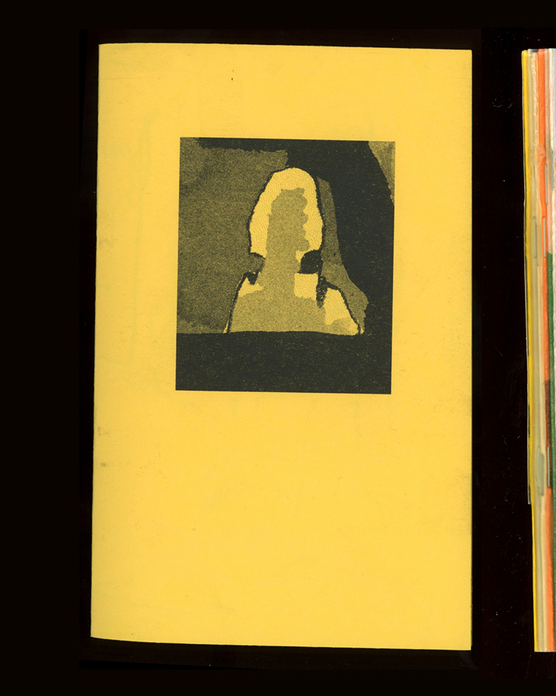 One color risograph print editions